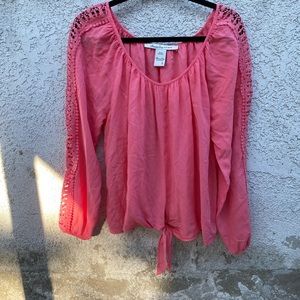 American Rag pink blouse size L